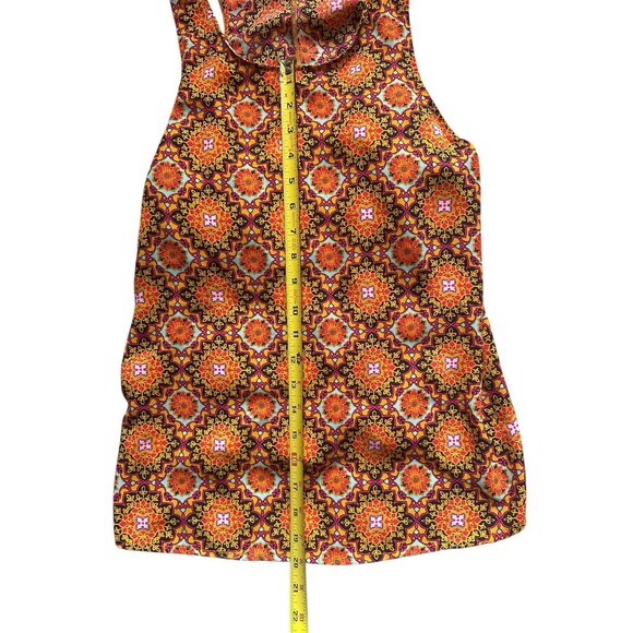 Xhilaration Women’s Kaleidoscope Tie-Dye Tank Top Size Large - Multicolor - Picture 3 of 4